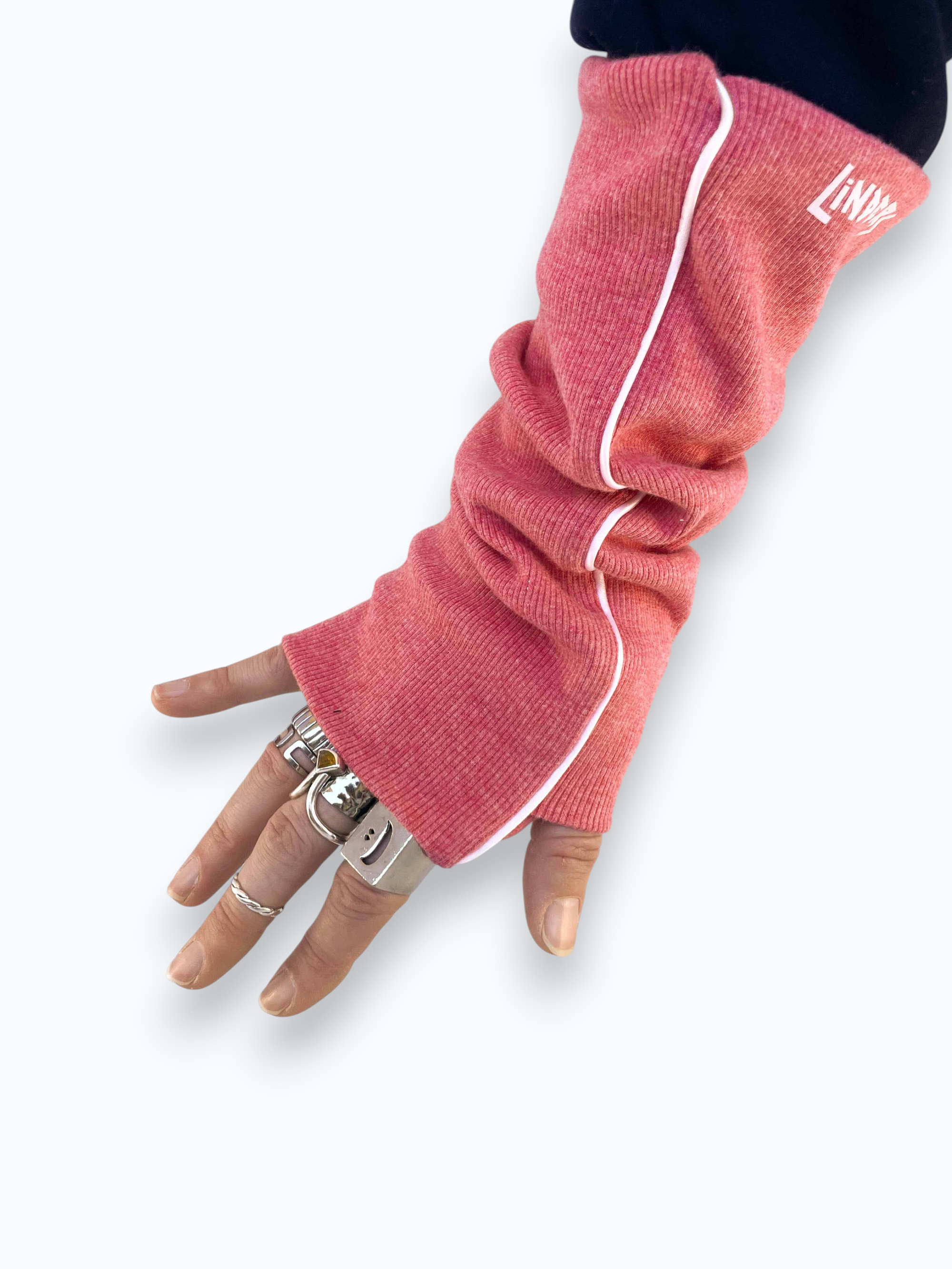 VEY-Handwarmer | RIB JERSEY PINK