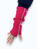 VEY-Handwarmer | RIB JERSEY FUCHSIA