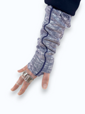 VEY-Handwarmer | RIB KNIT BLUE